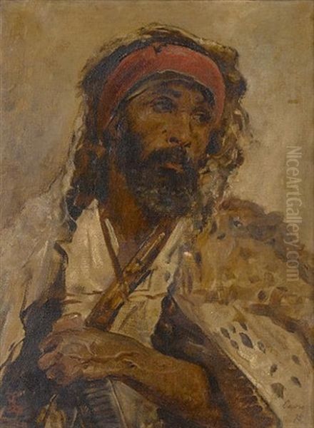 Cairo Oil Painting by Edwin Longsden Long