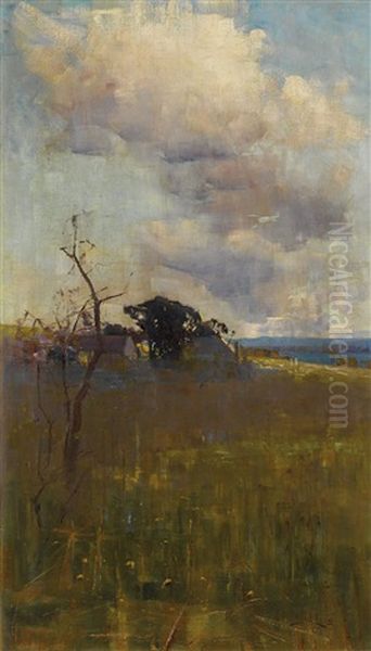 Autumn, Richmond, New South Wales Oil Painting by Sydney Long