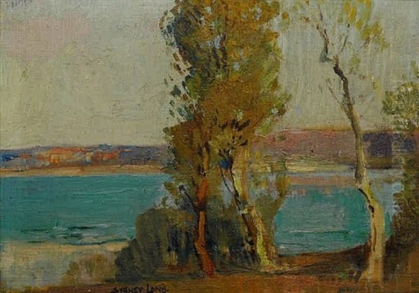 Narrabeen Lakes Oil Painting by Sydney Long