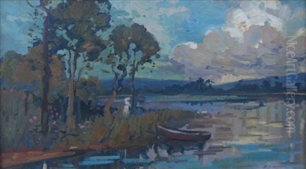 Untitled Oil Painting by Sydney Long