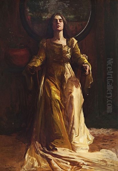 Isabella Oil Painting by Sydney Long