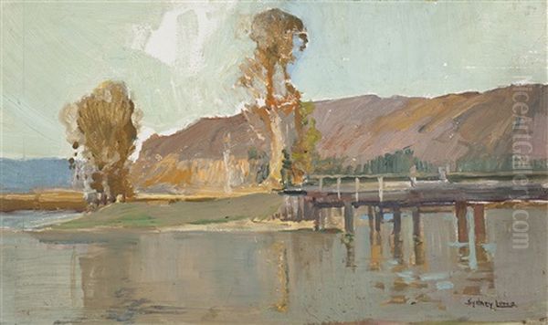 The Jetty Oil Painting by Sydney Long