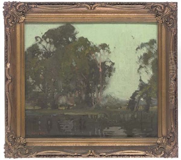 Summer Oil Painting by Sydney Long