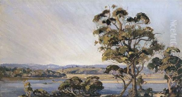 Landscape Oil Painting by Sydney Long