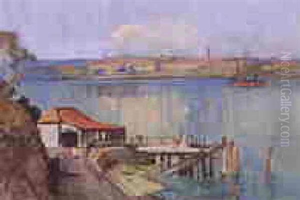 Greenwich Point Oil Painting by Sydney Long