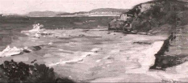 Incoming Tide, North Shore Sydney Oil Painting by Sydney Long