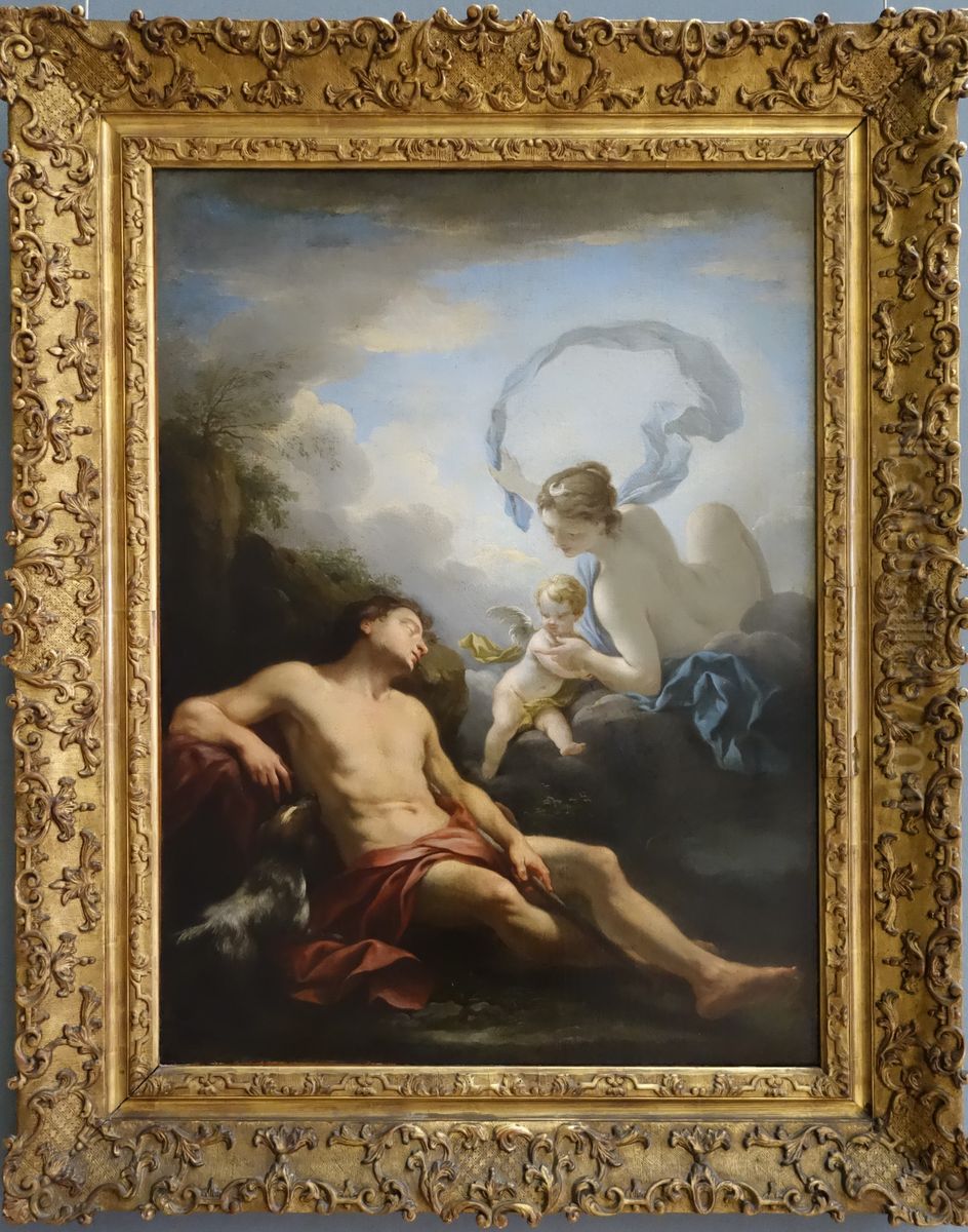 Diana And Endymion Oil Painting by Jean-Baptiste van Loo