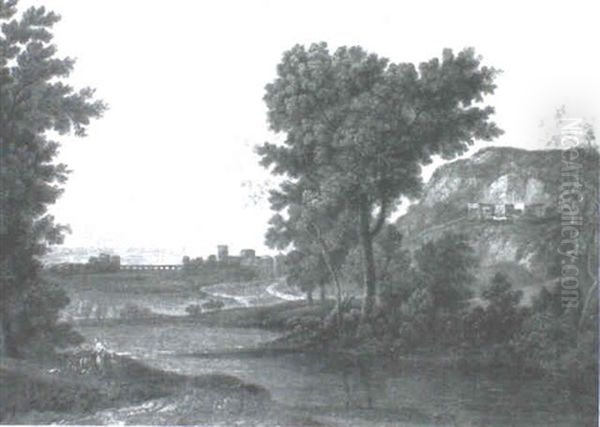 Classical Landscape Oil Painting by Claude Lorrain (Claude Gellee)