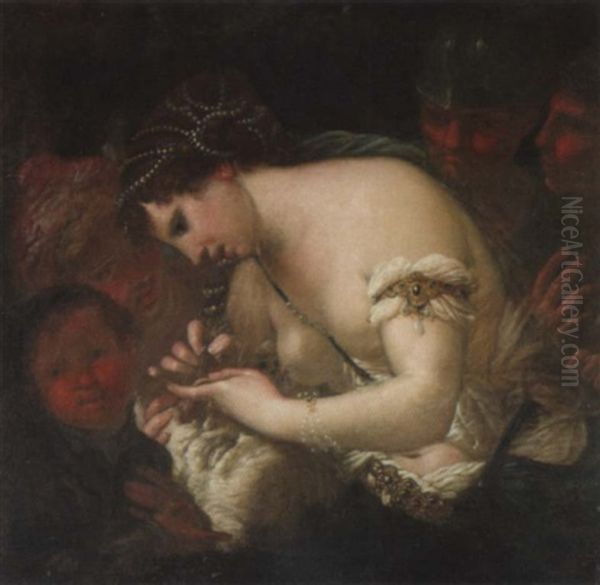 Mythologische Szene Oil Painting by Johann Carl Loth