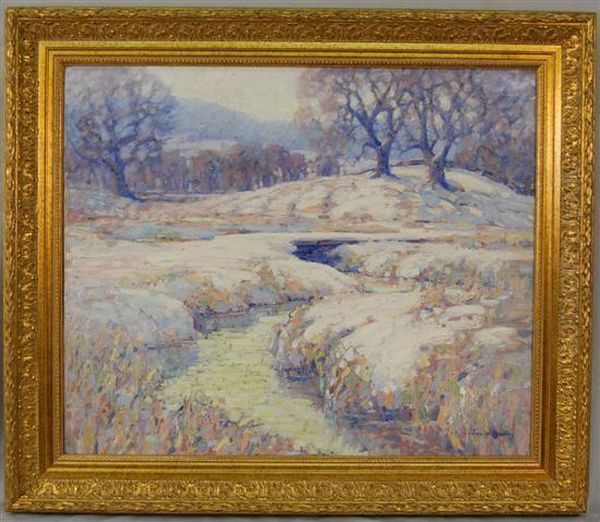 Untitled Oil Painting by John William Bentley