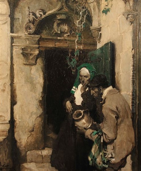 Oh World As God Has Made It! All Is Beauty Oil Painting by Walt S. Louderback