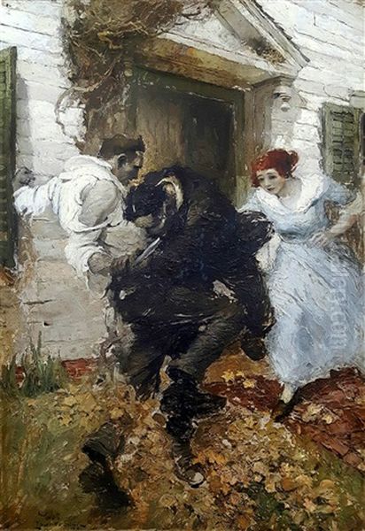 Oh World As God Has Made It! All Is Beauty Oil Painting by Walt S. Louderback