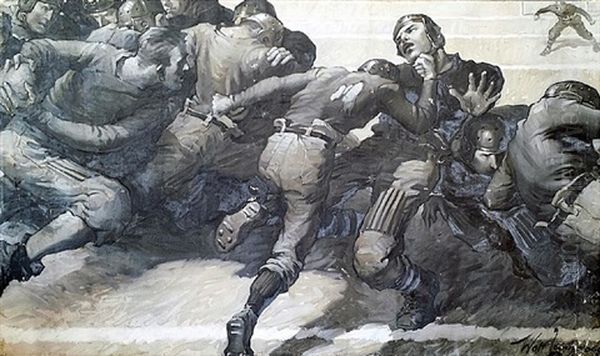 Oh World As God Has Made It! All Is Beauty Oil Painting by Walt S. Louderback