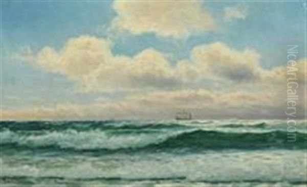 Seascape Oil Painting by Holger Luebbers
