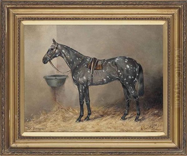 The Tetrarch (+ Jeddah; 2 Works) Oil Painting by Henry Frederick Lucas-Lucas