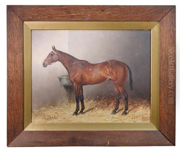 The Drake Oil Painting by Henry Frederick Lucas-Lucas