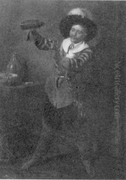 Musketier Oil Painting by John Templeton Lucas