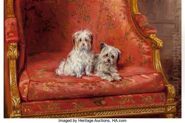 Companions Oil Painting by William Luker Jr.