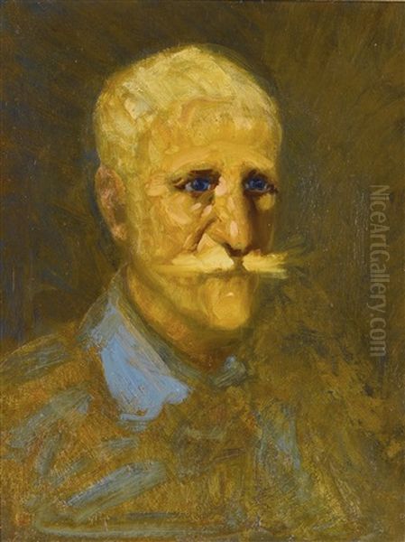 Portrait Of Maurice Prendergast Oil Painting by George Luks