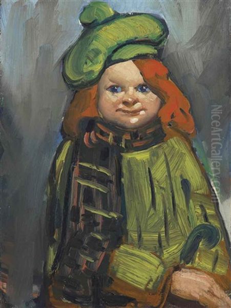 Tom Oil Painting by George Luks