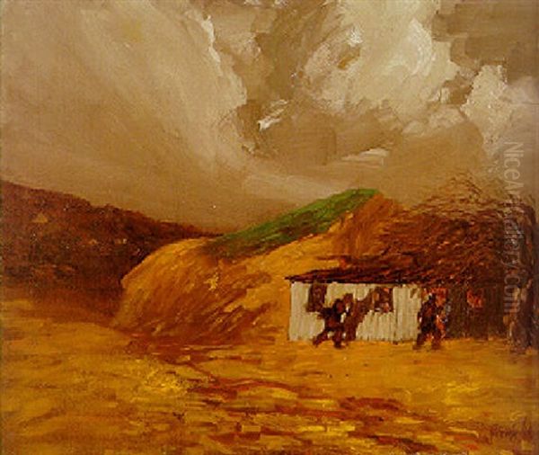 Sand Hole, Bronx Oil Painting by George Luks