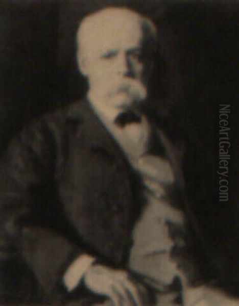 Portrait Of A Man Oil Painting by George Luks