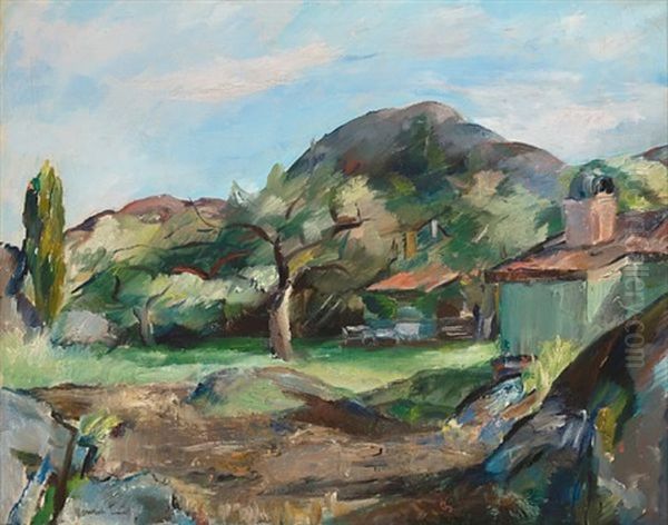 Host I Espevika Oil Painting by Henrik Lund