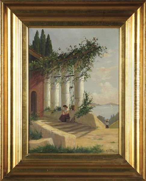 Untitled Oil Painting by Henrik Lund