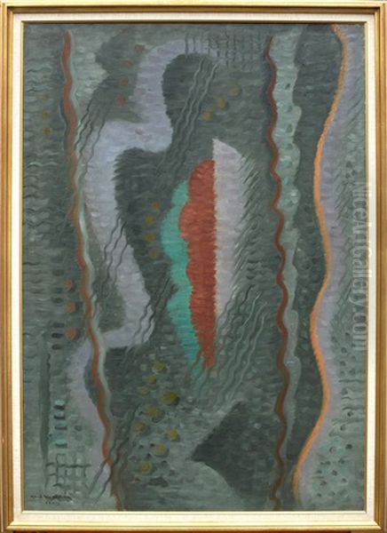 Prelude Oil Painting by Knut Lundstroem