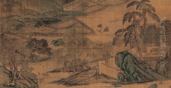 Character Oil Painting by Luo Ping