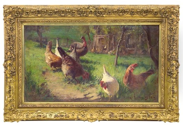 Nella Campagna Piemontese Oil Painting by Alessandro Lupo