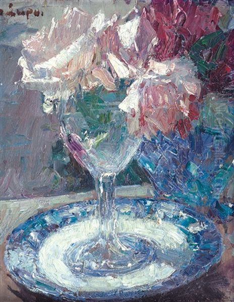 Fiori Al Sole Oil Painting by Alessandro Lupo