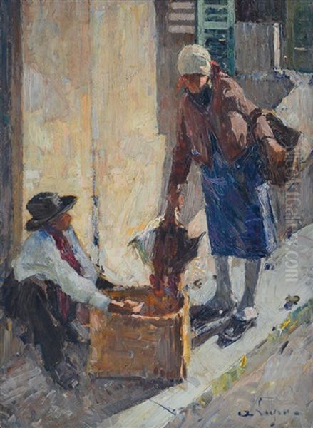 Contratto Oil Painting by Alessandro Lupo