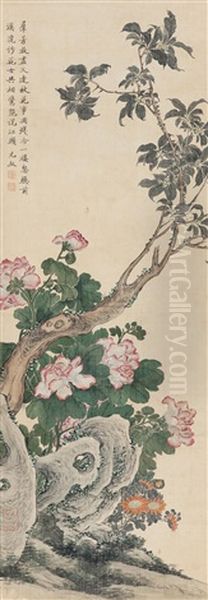 Untitled Oil Painting by Ma Yuanyu