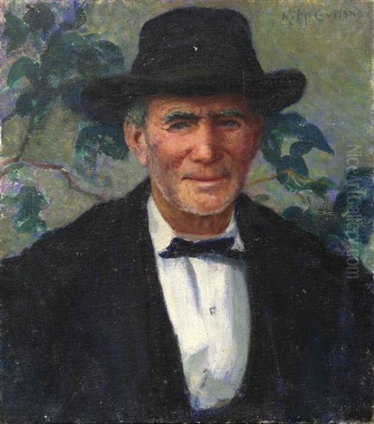 Portrait D'homme Oil Painting by Katherine MacCausland
