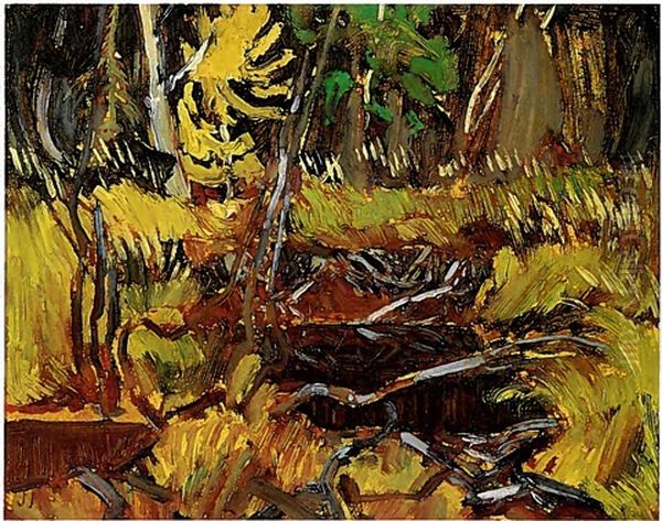 Old Beaver Dam, Algoma Oil Painting by James Edward Hervey MacDonald
