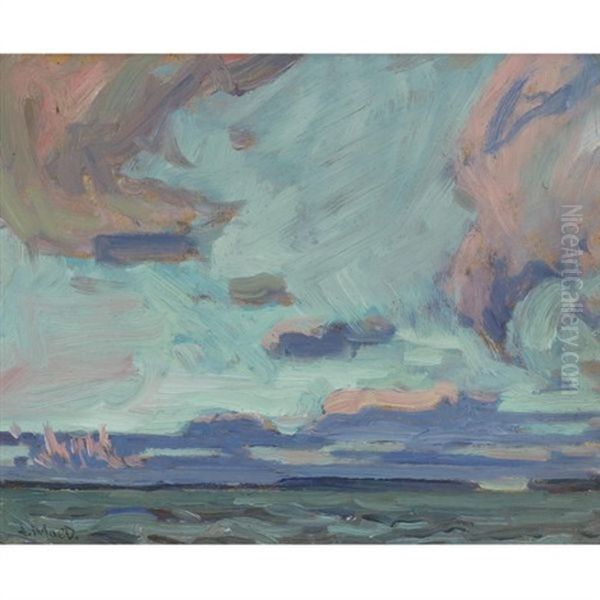 Lake Simcoe Oil Painting by James Edward Hervey MacDonald