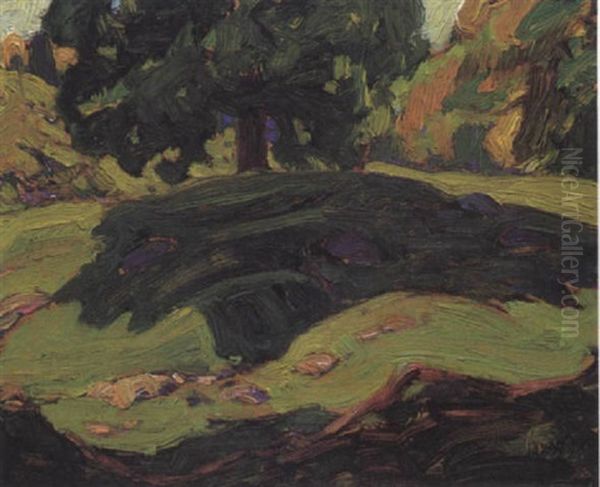 September Shade Oil Painting by James Edward Hervey MacDonald