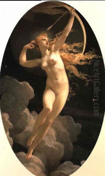 S,lene Oil Painting by Jules Machard