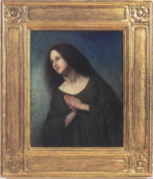 The Prayer Oil Painting by Mary Lizzie Macomber