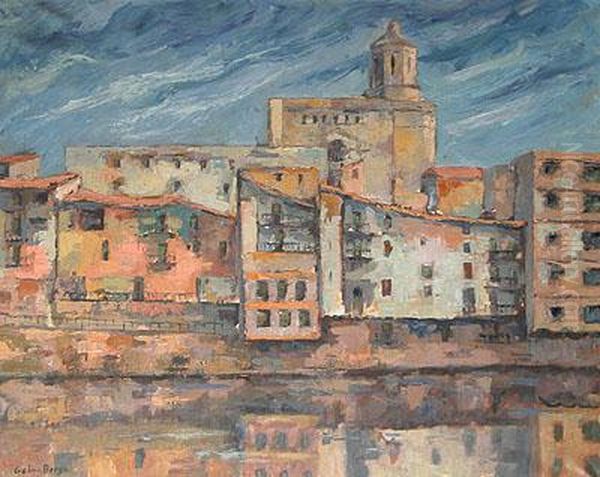 Untitled Oil Painting by Joan Berg