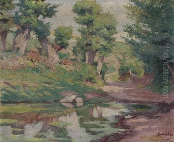 Bords D'etang En Creuse Oil Painting by Paul Madeline