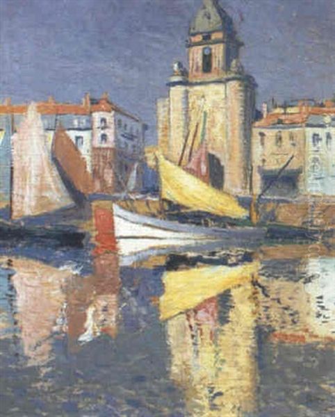 La Rochelle Oil Painting by Paul Madeline