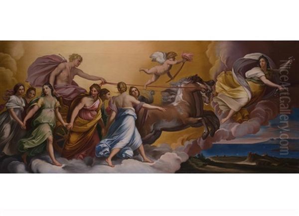 Der Sonnenwagen Oil Painting by Jose de Madrazo