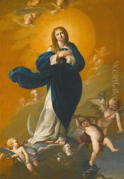 The Immaculate Conception Oil Painting by Mariano Salvador Maella
