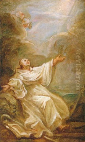 San Bruno En Extasis Oil Painting by Mariano Salvador Maella