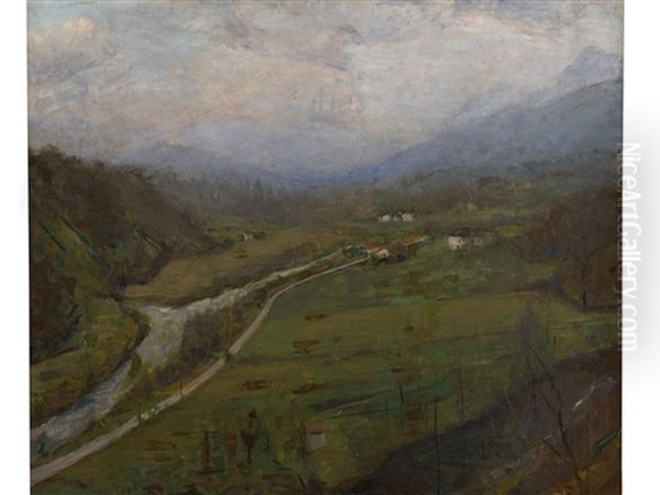 Paesaggio Oil Painting by Gianni Maimeri