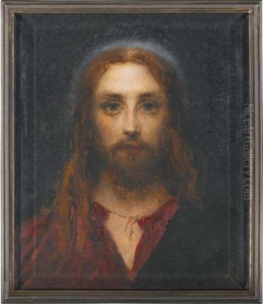 May God Bless You Oil Painting by Vladimir Egorovic Makovsky