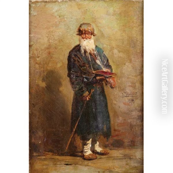 The Peasant Oil Painting by Vladimir Egorovic Makovsky