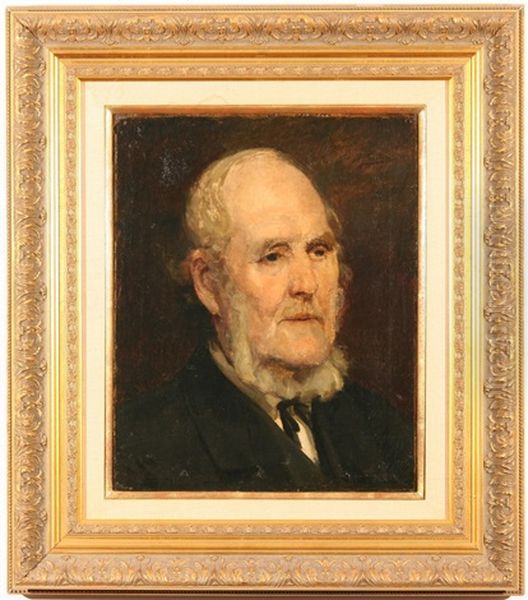 Portrait Of A Gentleman Oil Painting by Vladimir Egorovic Makovsky